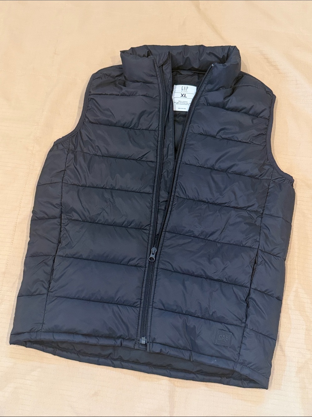 Gap Kids Black Puffer Vest XL